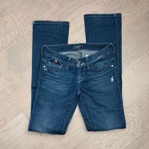 Guess Dark Blue Straight Leg Women's Jeans